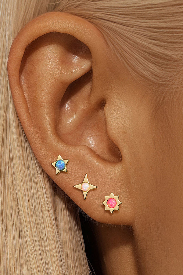 Celine – Goldene Ohrringe mit filigranem Charakter.