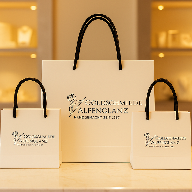 Alexandra - Exklusive goldene Kettenhalskette