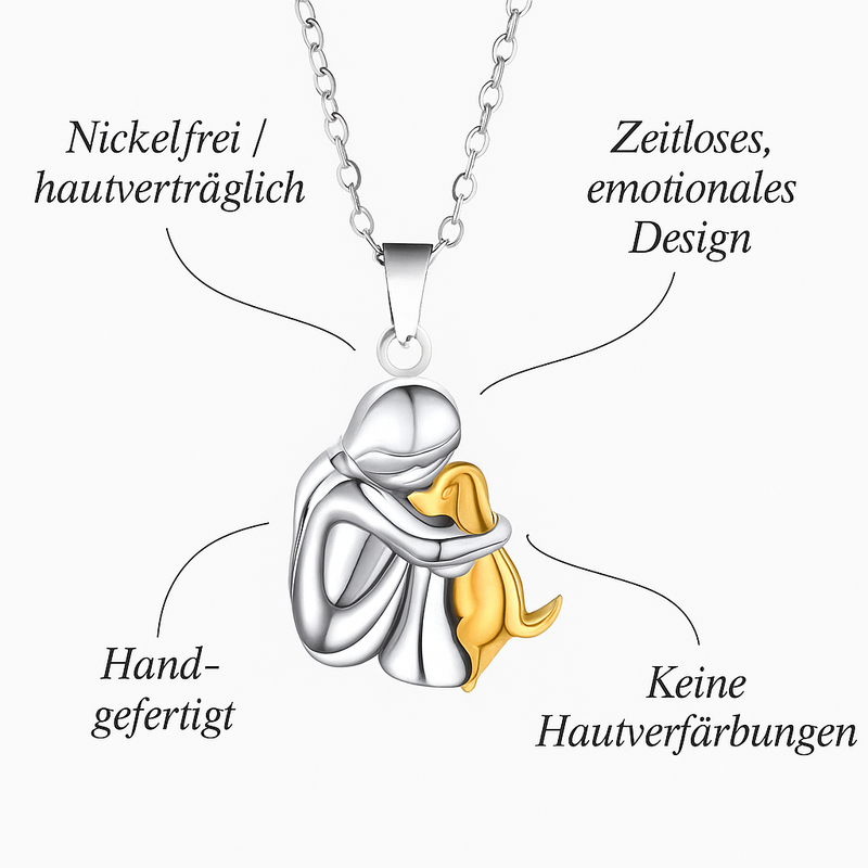 Hug Anhänger Halskette