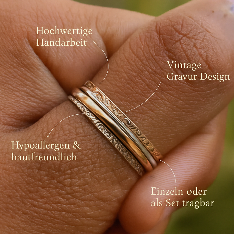 Ella - Vintage Klassischer Ring