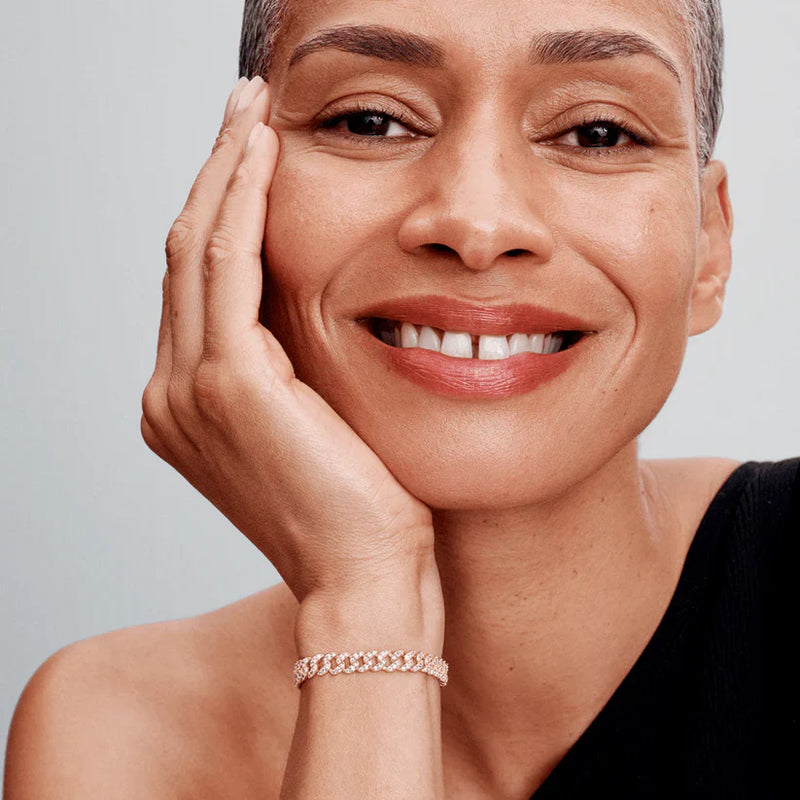 Moissanit Cuban Armband