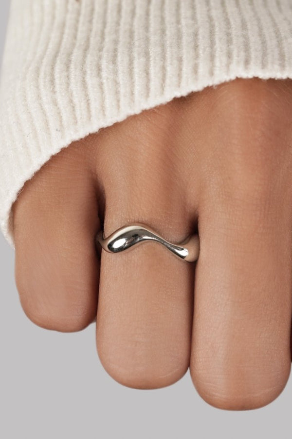 Vagues - Minimalistische Ring