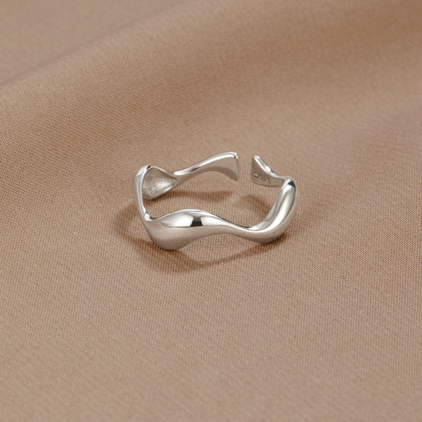 Vagues - Minimalistische Ring
