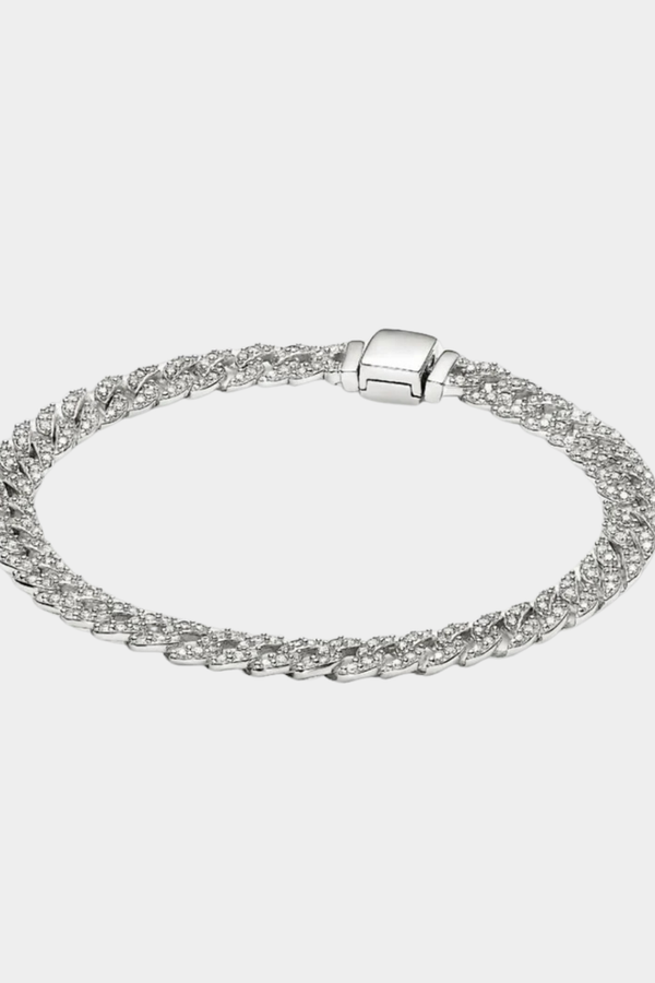 Moissanit Cuban Armband