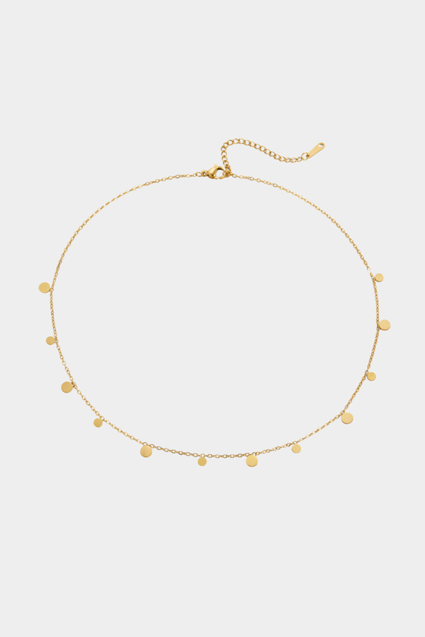 Elisa – Goldene Kette mit filigranem Design.