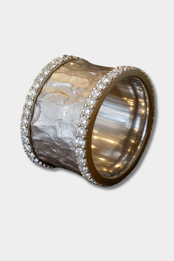 Hannah - Vintage Silberner Zirkonia Ring