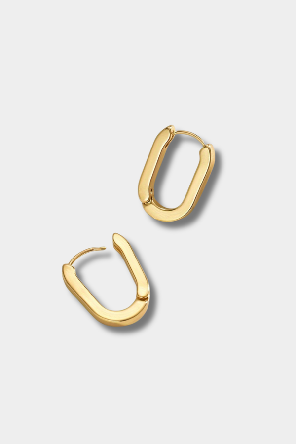 Alina - Elegante geometrische Creolen