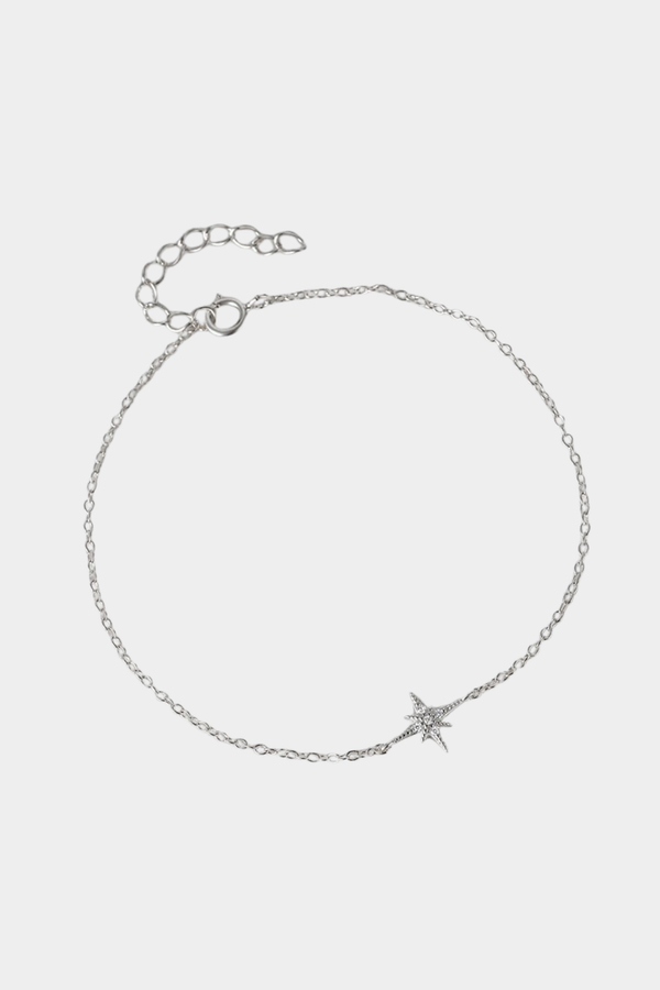 Miriam – Silberarmband mit feiner Kette.