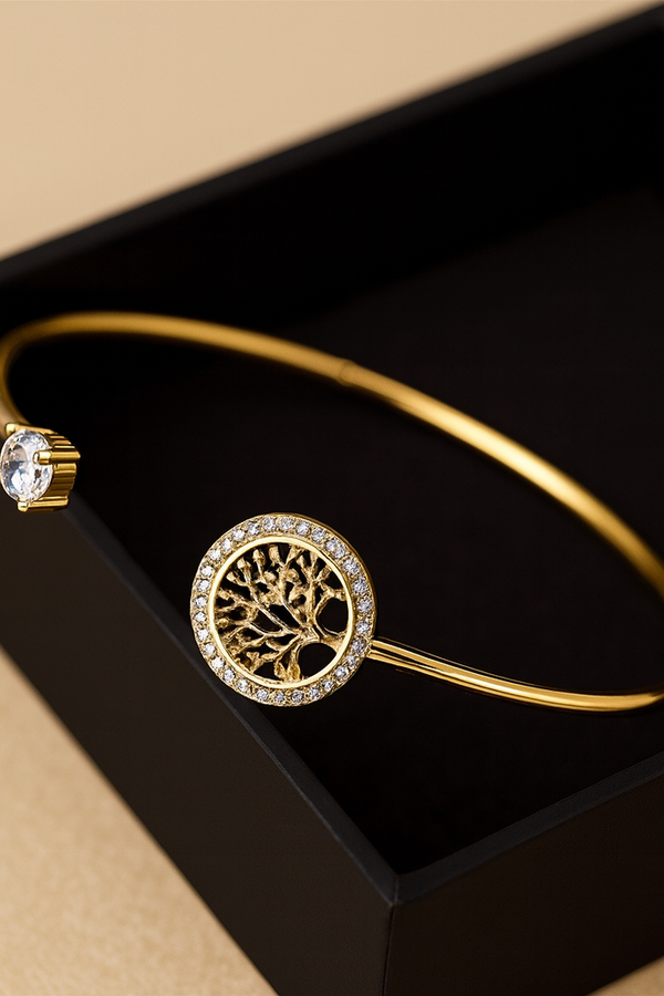 Sarah - Baum des Lebens Verstellbares Armband