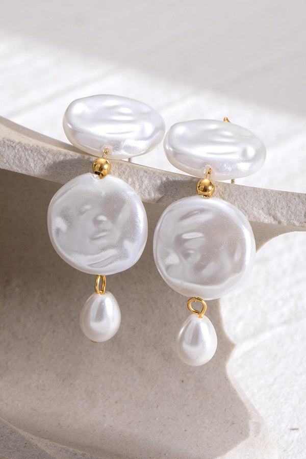 Romina – Goldarmband mit Perlen und feinen Gliedern.