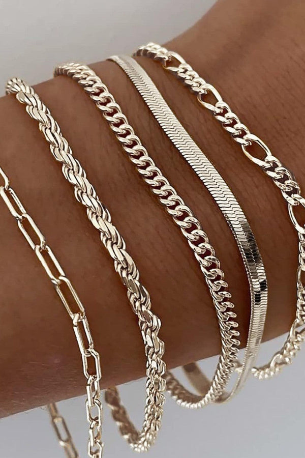 Ellis Renner Armband-Set | Weißgold