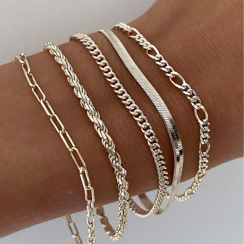 Juna - Armband-Set | Gold