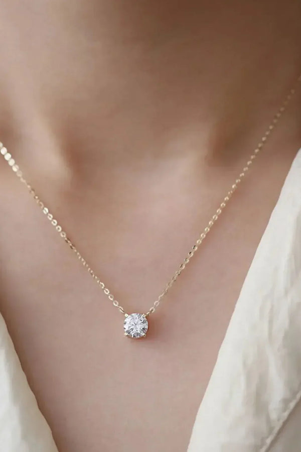 Rafaela - Zirkon Collier 18K Vergoldet aus Sterlingsilber