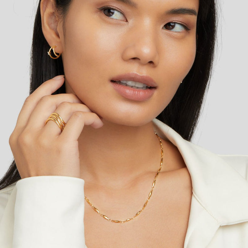 Magdalena – Feine Goldkette mit zarten Gliedern.