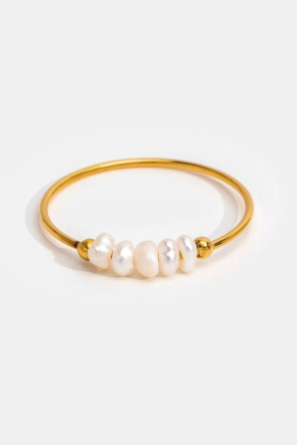 Grace - Süßwasserperlenring