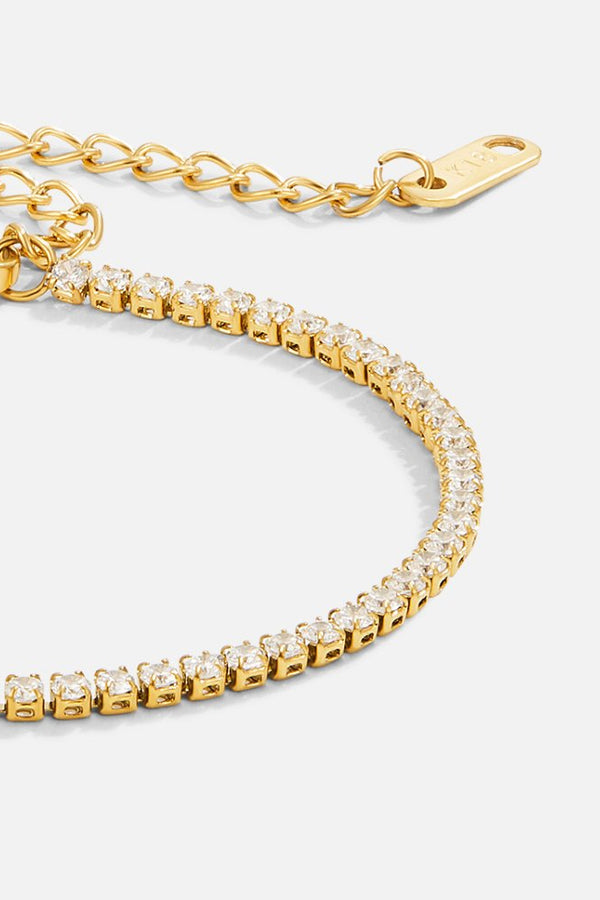 Cordelia Gold Tennisarmband