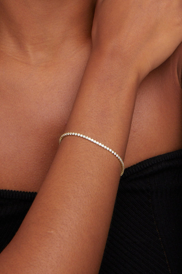 Cordelia Silber Tennisarmband