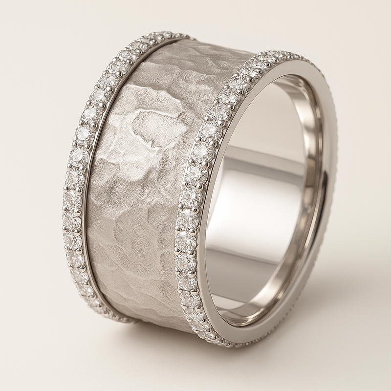 Hannah - Vintage Silberner Zirkonia Ring