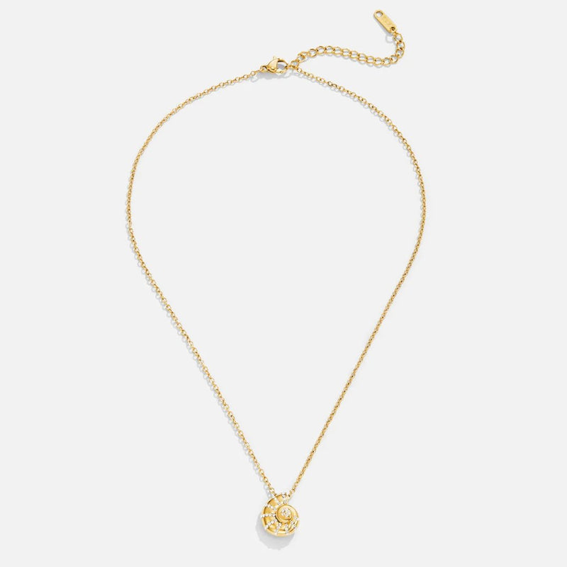 Rosalie – Goldene Halskette mit zartem Herz.