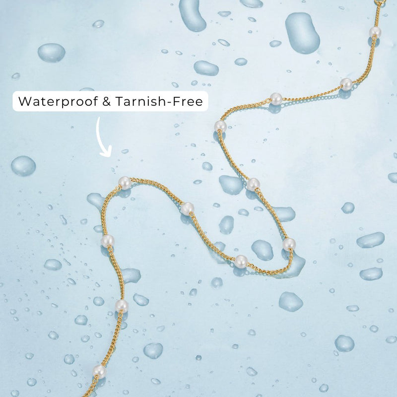 Miriam – Goldene Kette mit harmonischer Länge.