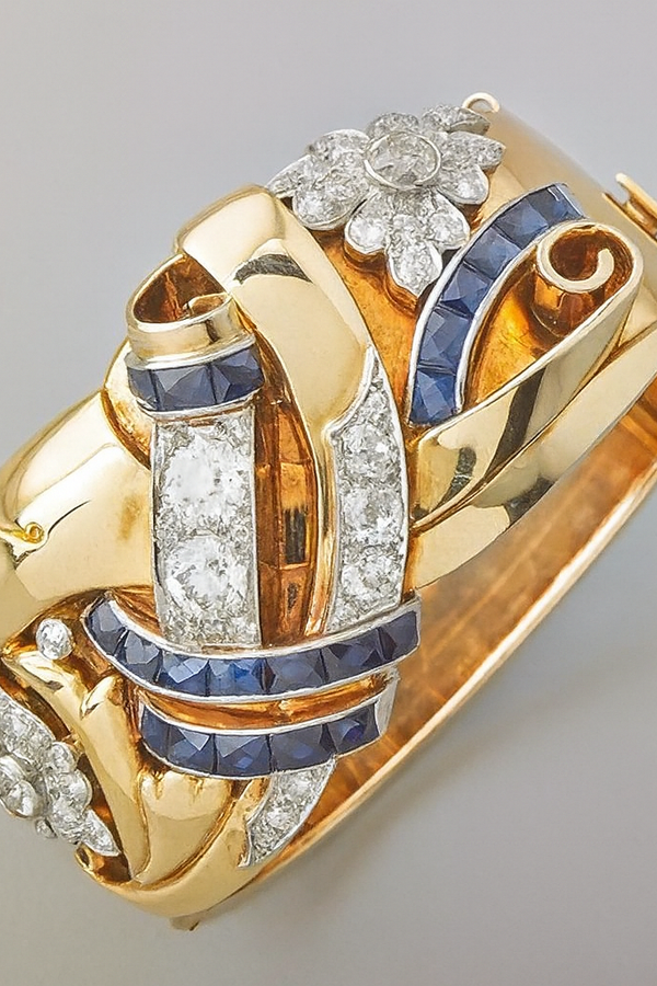 Marie - Gold Vintage Zirkonia Ring
